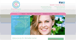 Desktop Screenshot of drmichellecartier.com